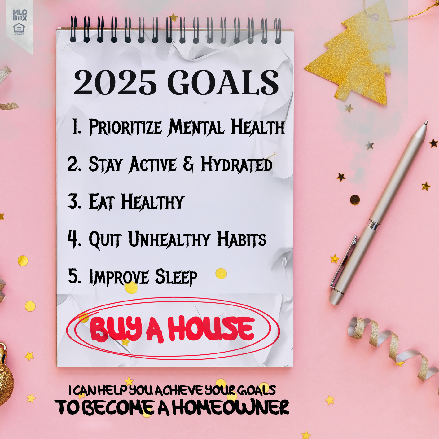 2024 GOALS - Mark Ilderton - Sr Loan Officer
