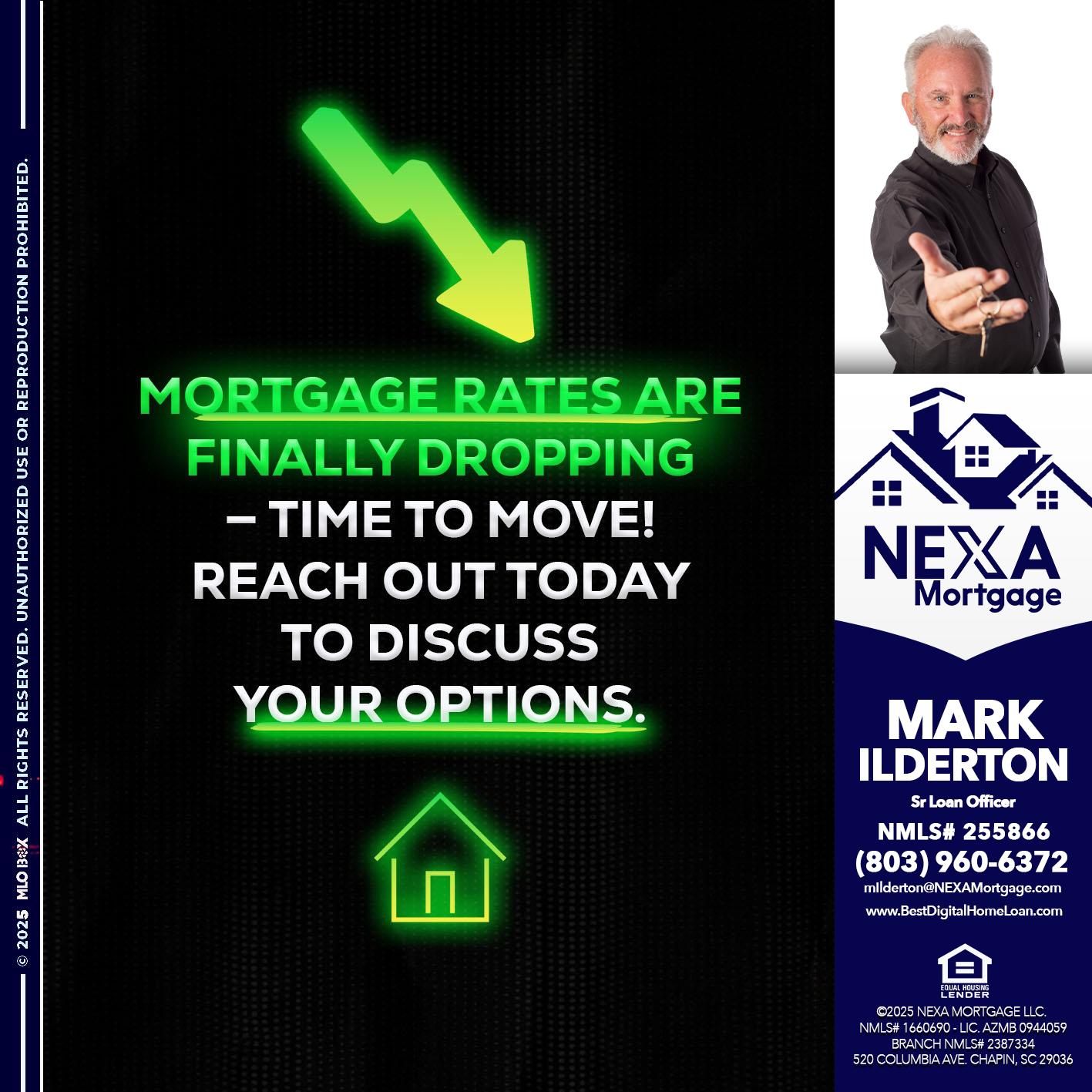 MORTGAGE RATES - Mark Ilderton -Sr Loan Officer