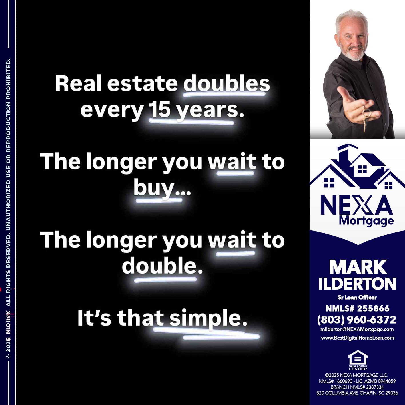 REAL ESTATE - Mark Ilderton -Sr Loan Officer