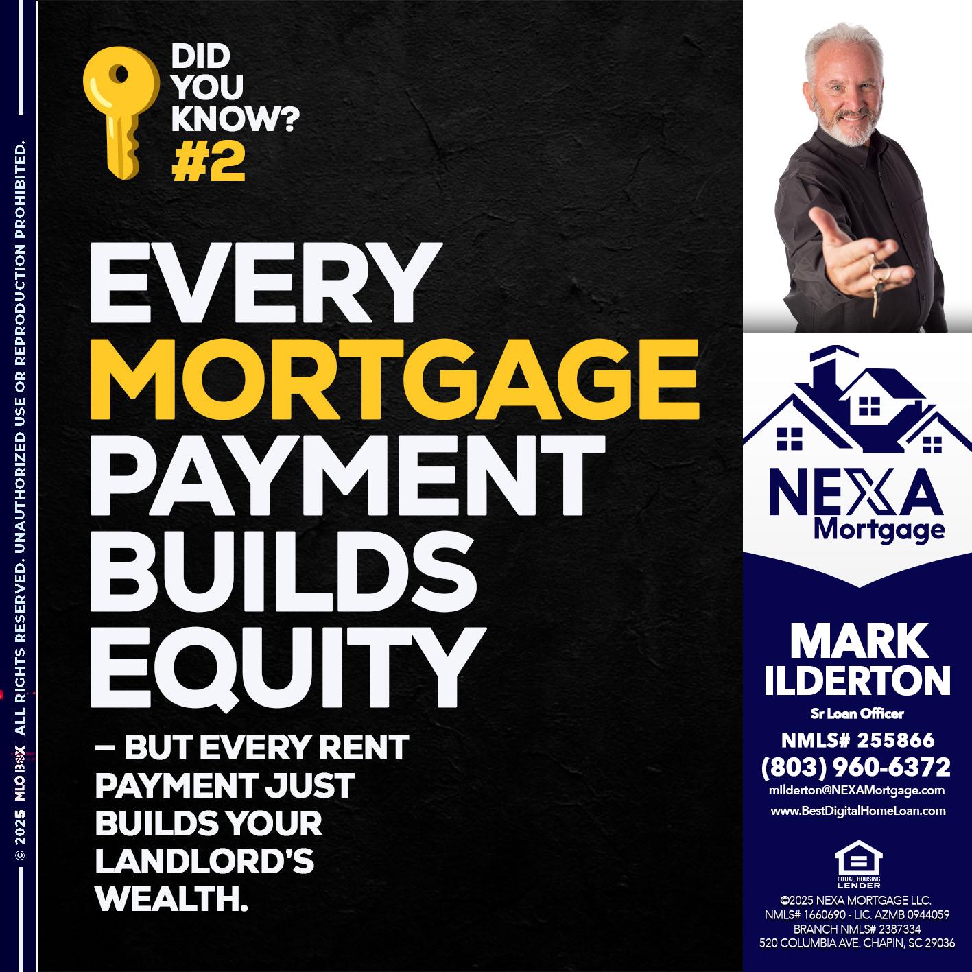 DID YOU KNOW? - Mark Ilderton -Sr Loan Officer
