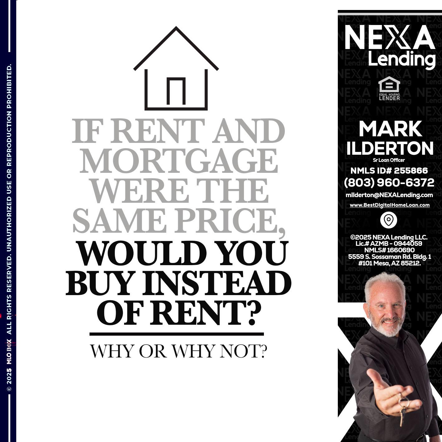 IF RENT - Mark Ilderton -Sr Loan Officer