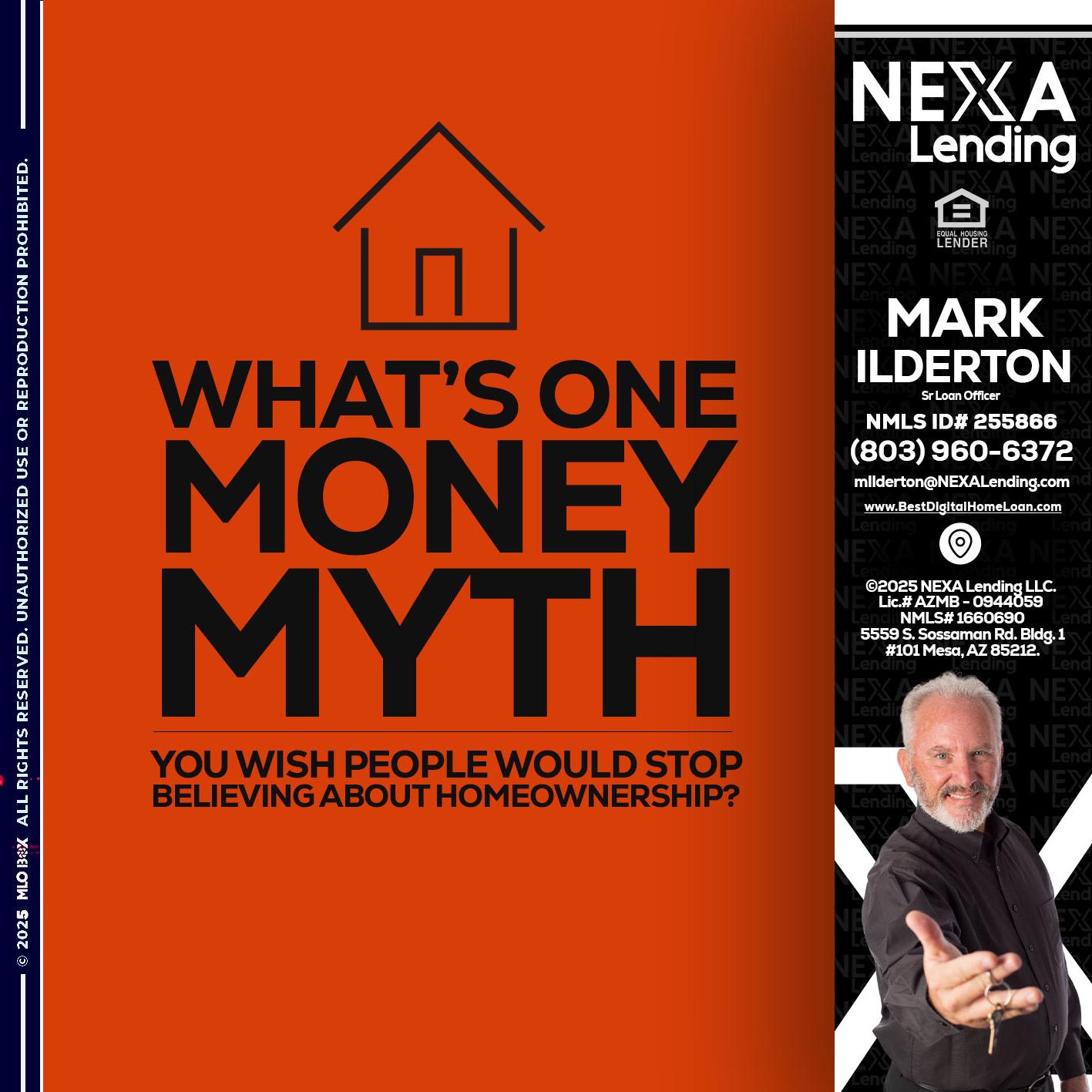 WHATS ONE - Mark Ilderton -Sr Loan Officer