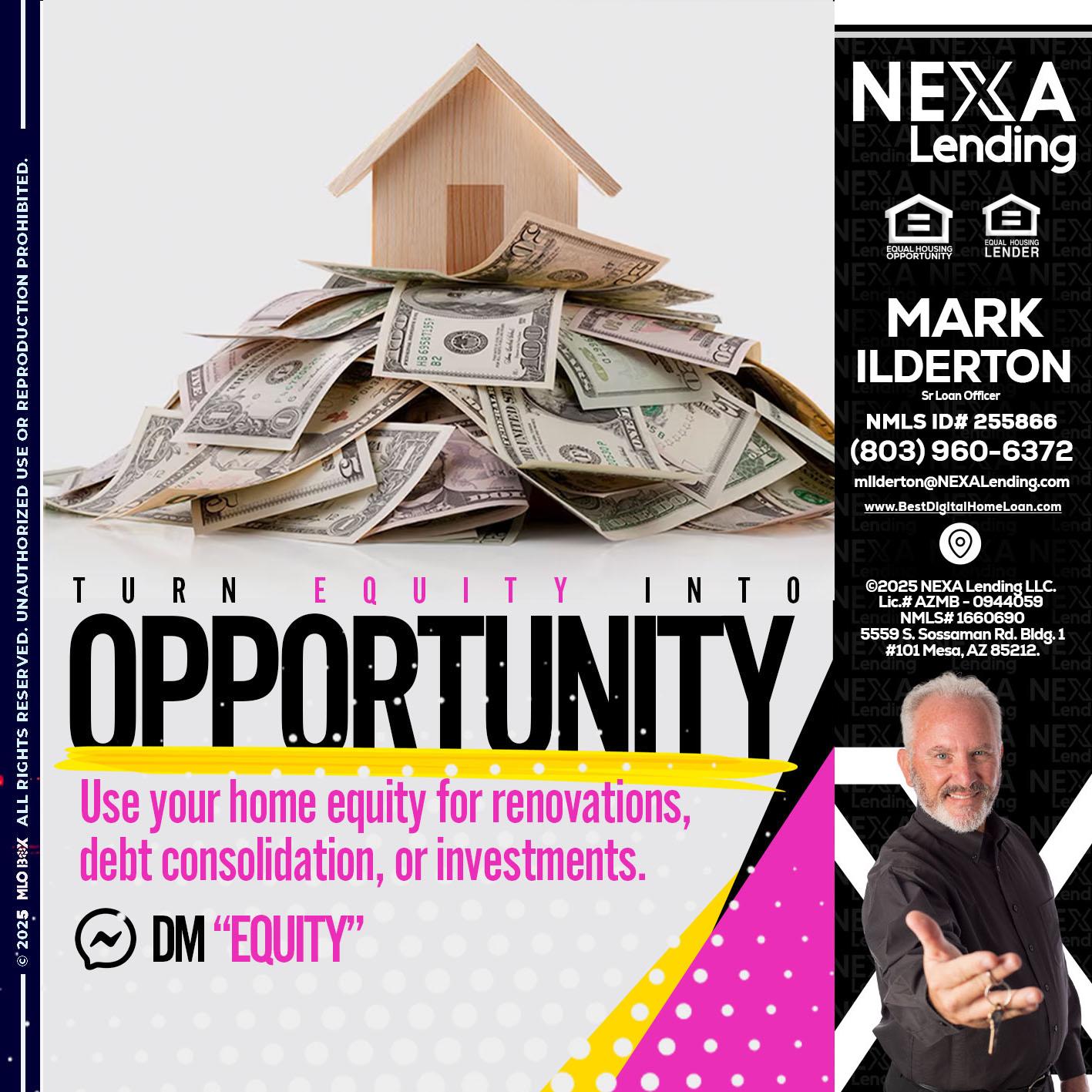 opportunity - Mark Ilderton -Sr Loan Officer