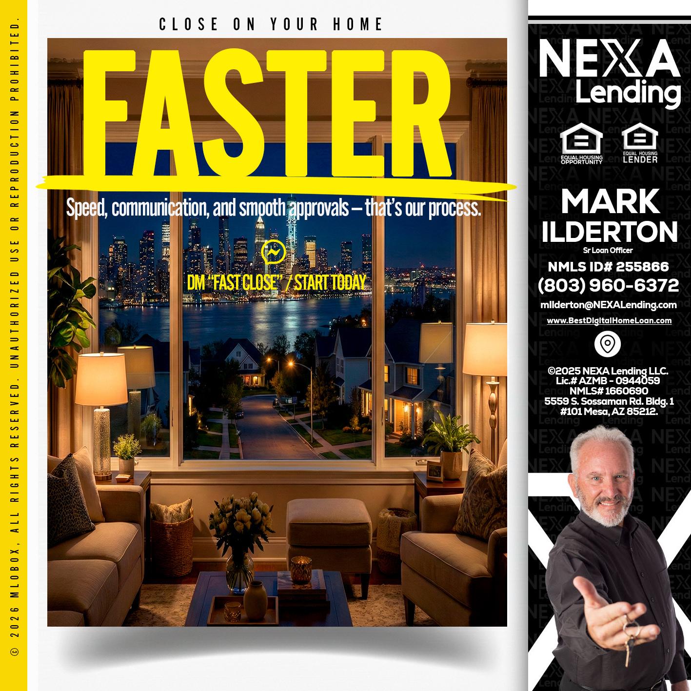 FASTER - Mark Ilderton -Sr Loan Officer
