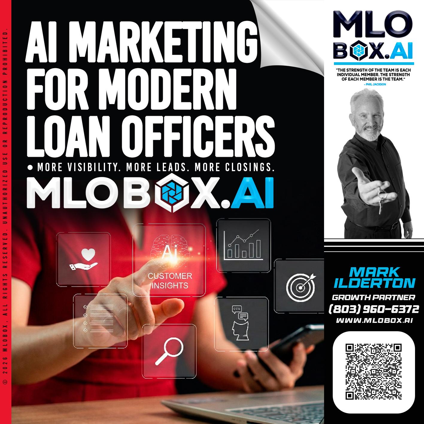 AI MARKETING - Mark Ilderton -Sr Loan Officer