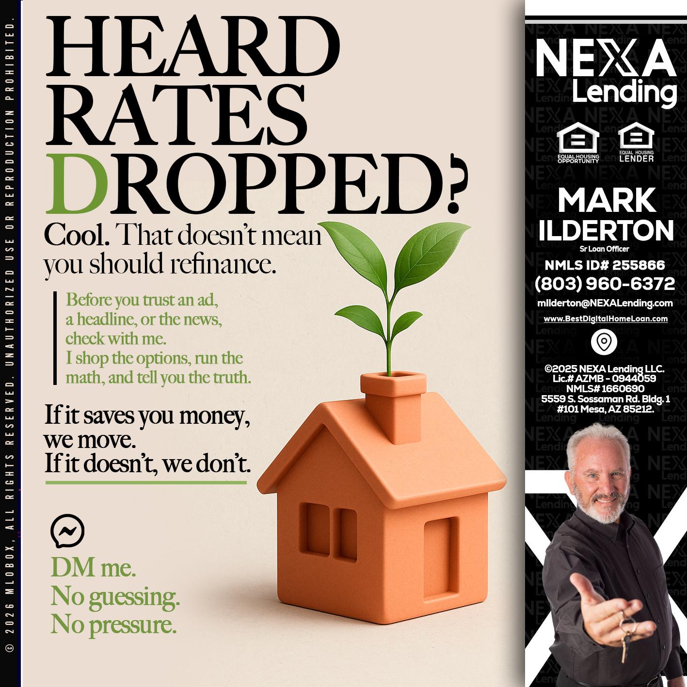 HEARD RATES - Mark Ilderton -Sr Loan Officer