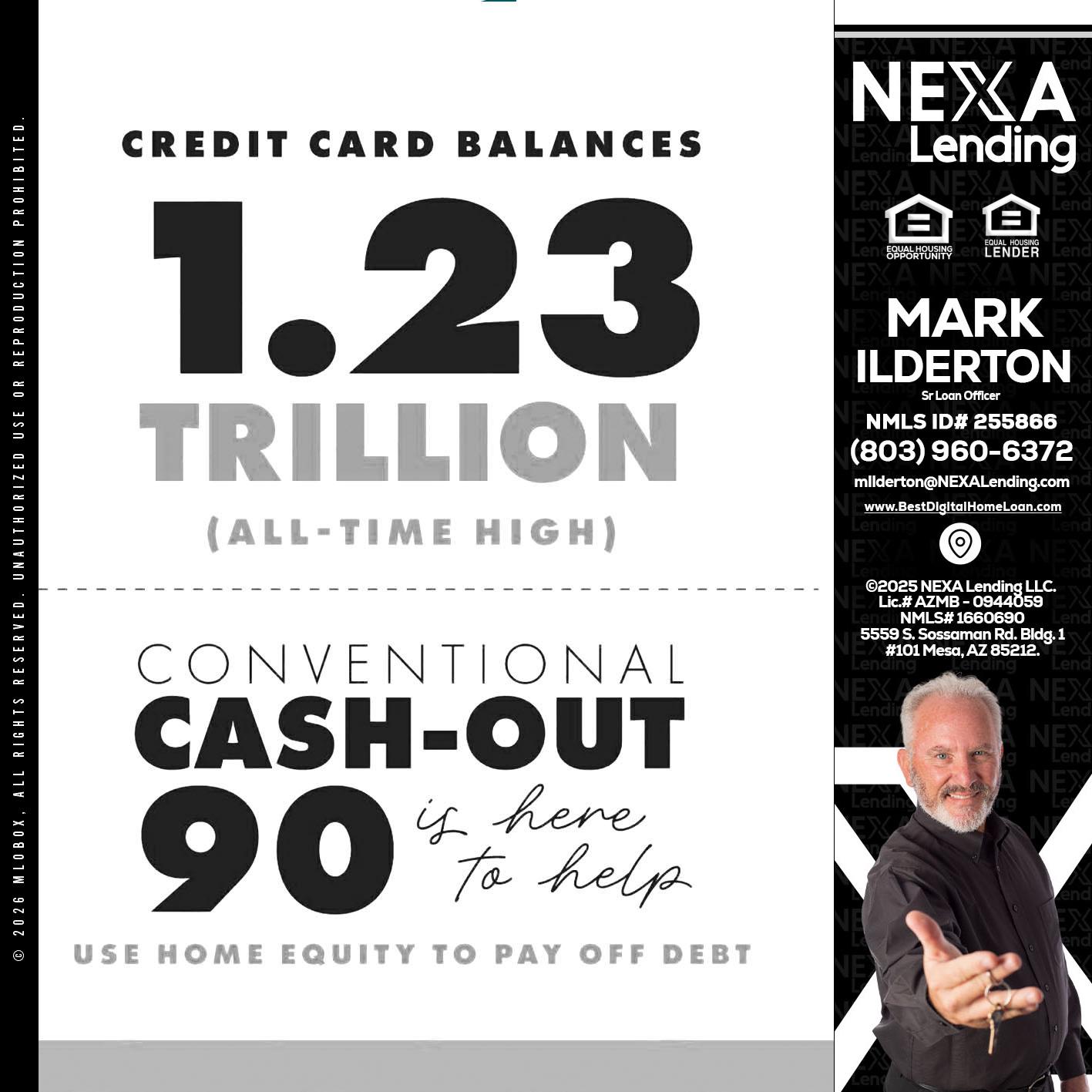 CREDIT CARD BALANCE - Mark Ilderton -Sr Loan Officer