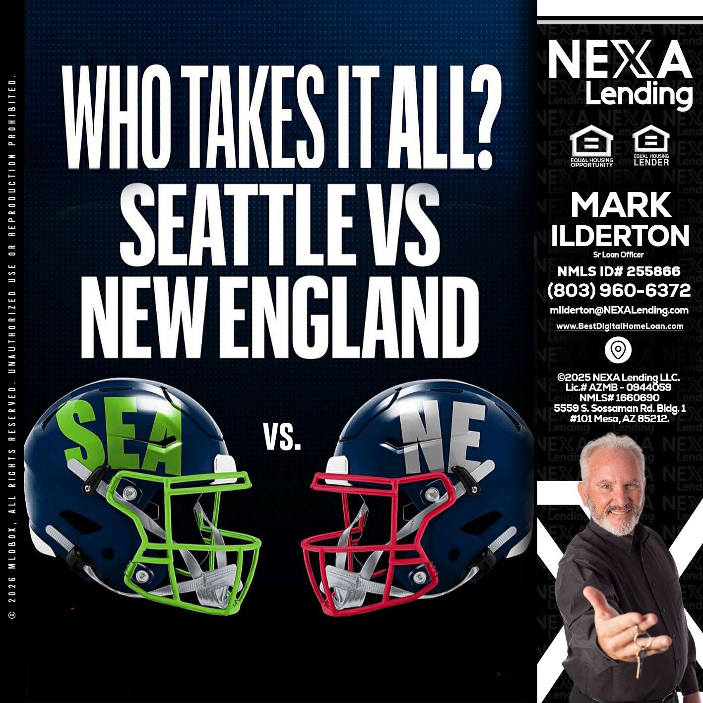 WHO TAKE IT ALL? - Mark Ilderton -Sr Loan Officer