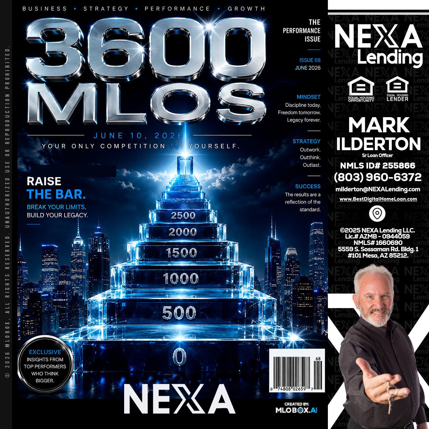3600 MLOs - Mark Ilderton -Sr Loan Officer