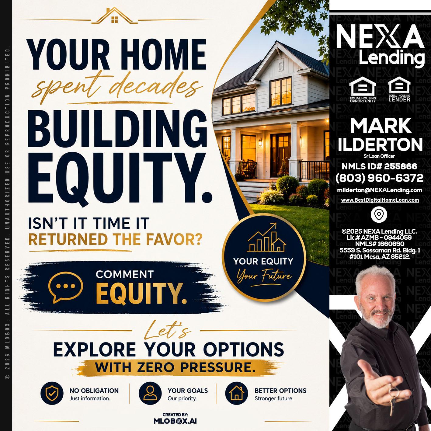 building equity - Mark Ilderton -Sr Loan Officer