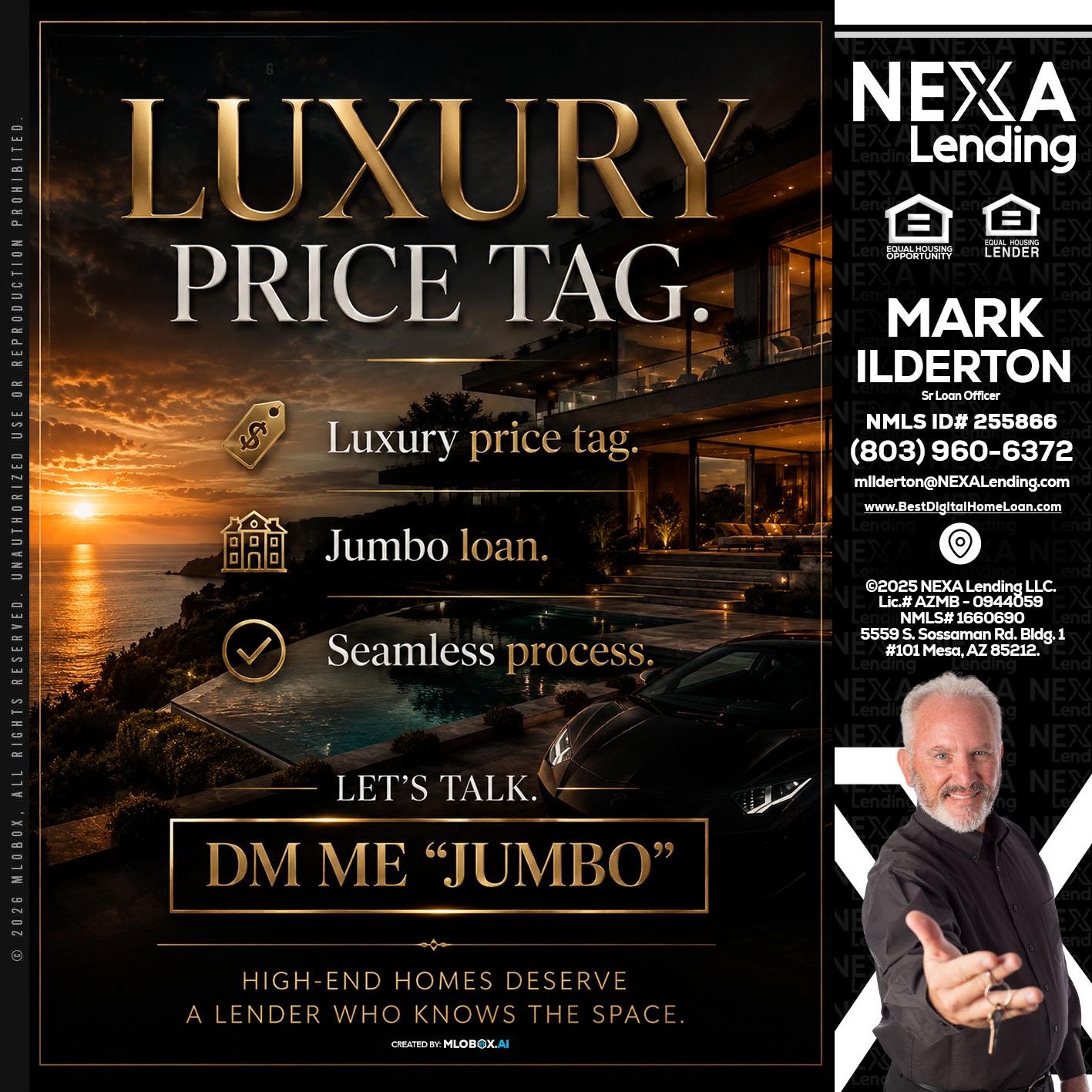 LUXURY PRICE - Mark Ilderton -Sr Loan Officer