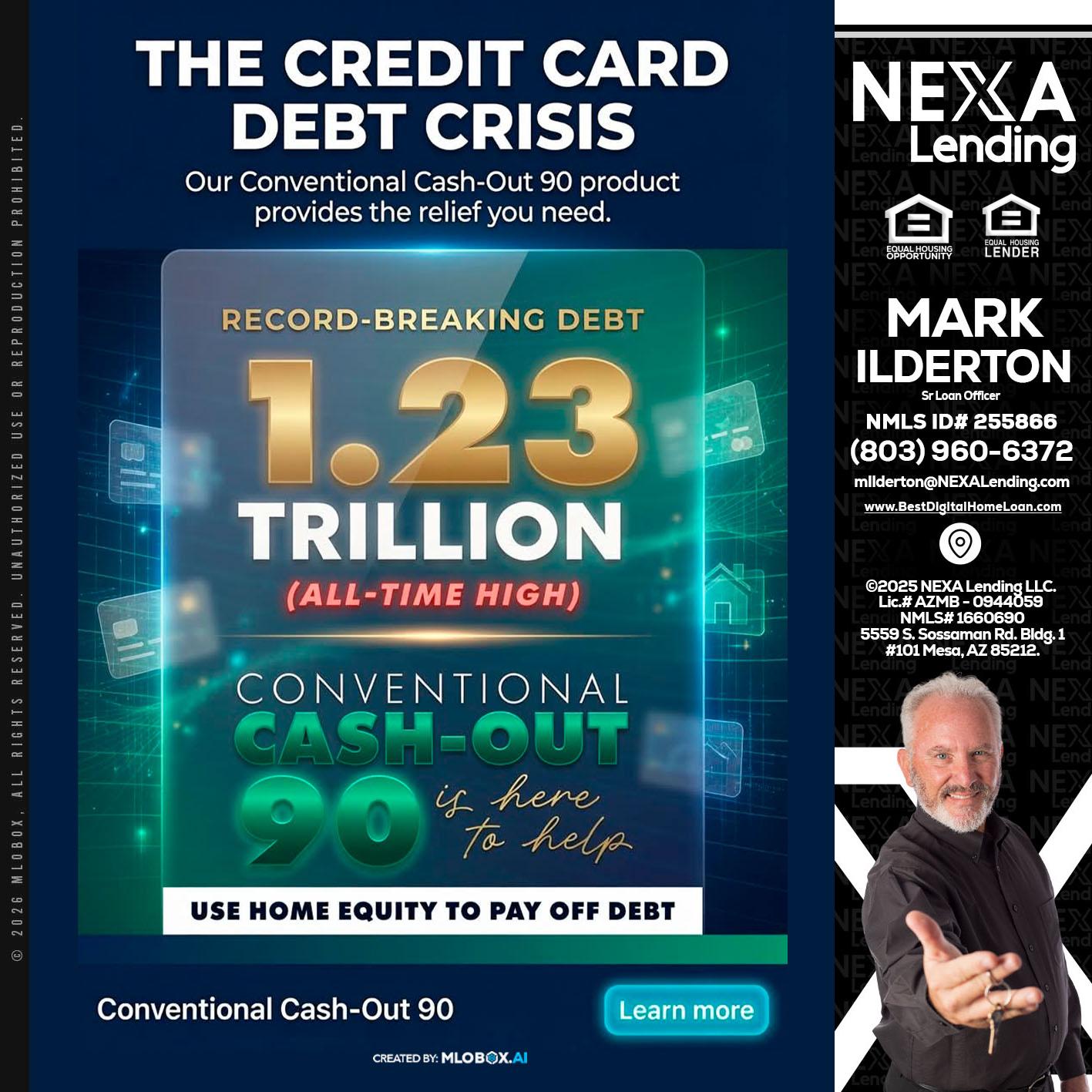 THE CREDIT CARD - Mark Ilderton -Sr Loan Officer