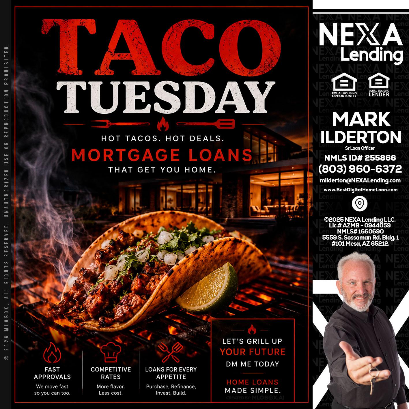 TACO TUESDAY - Mark Ilderton -Sr Loan Officer
