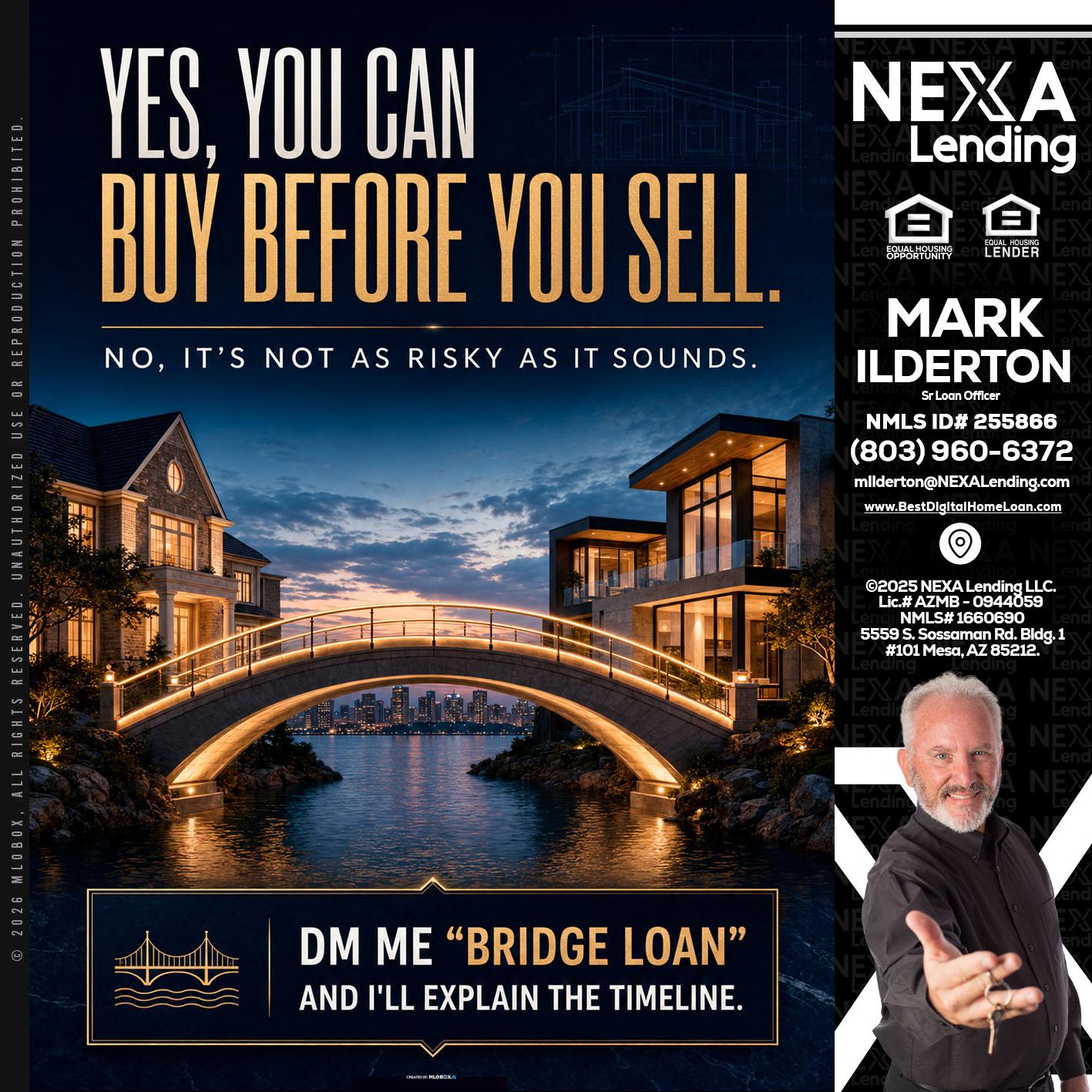 YES, YOU CAN - Mark Ilderton -Sr Loan Officer