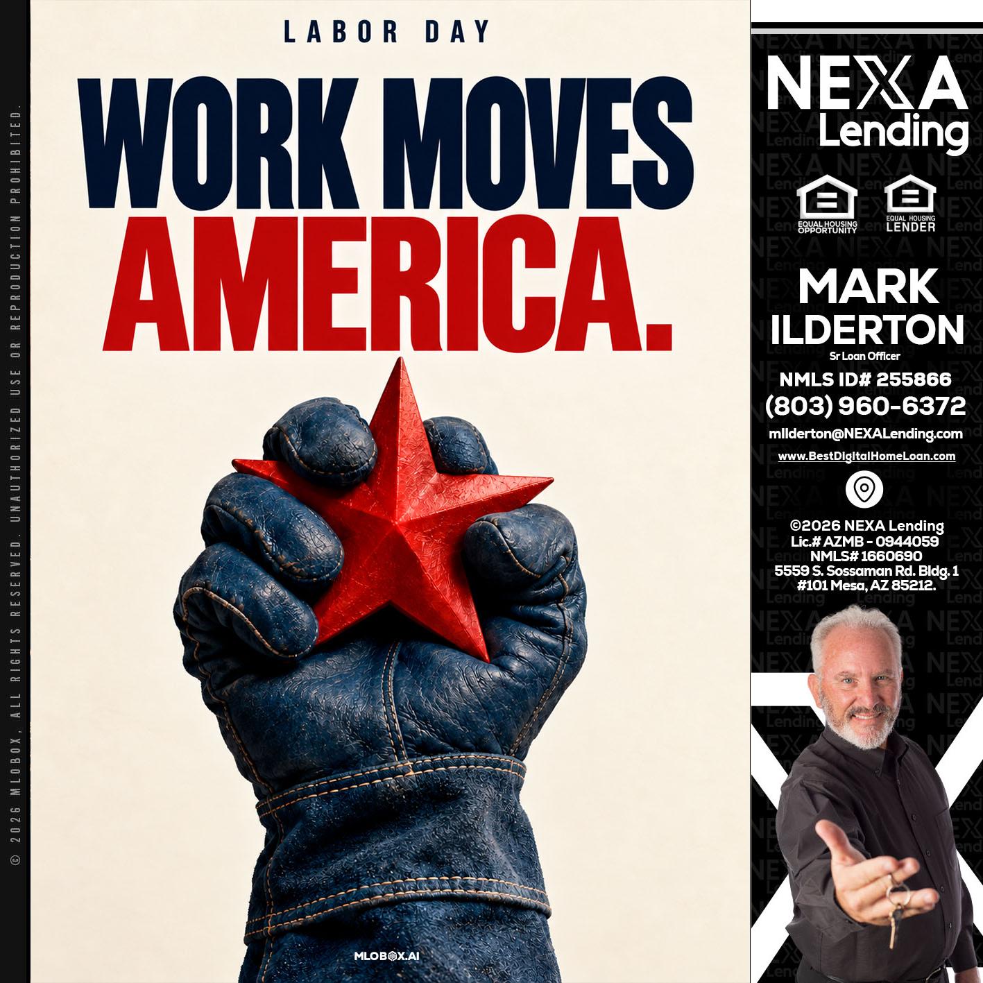 WORKS MOVES AMERICA - Mark Ilderton -Sr Loan Officer