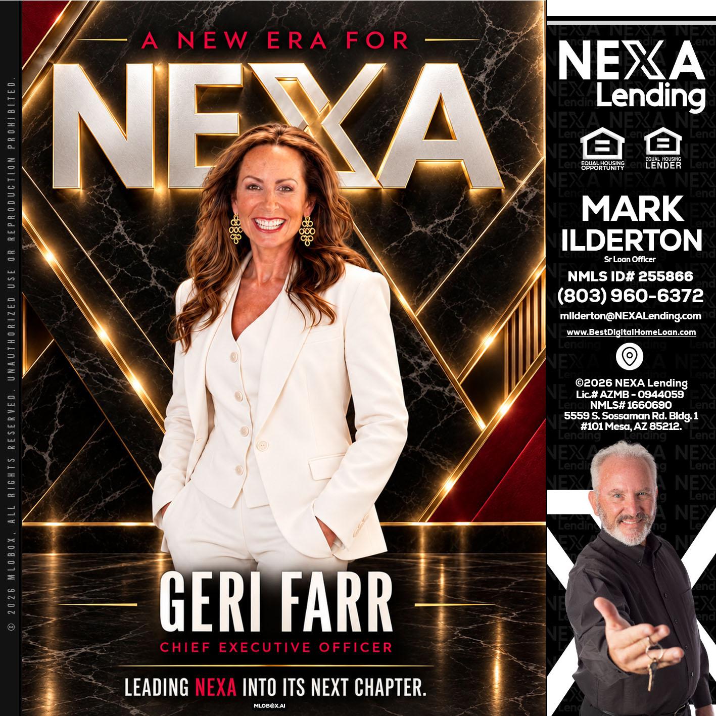 GERI FARR - Mark Ilderton -Sr Loan Officer