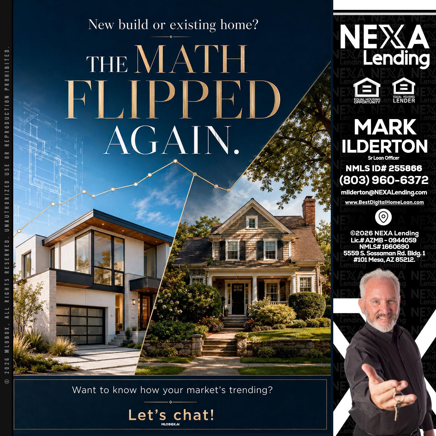 THE MATH FLIPED - Mark Ilderton -Sr Loan Officer