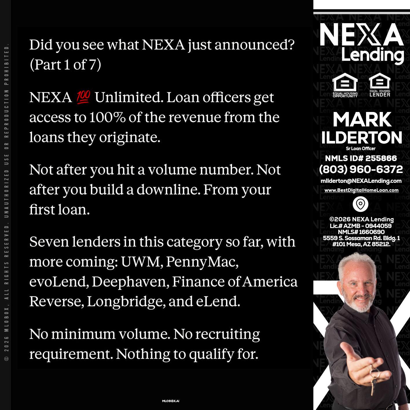 DID YOU KNOW - Mark Ilderton -Sr Loan Officer