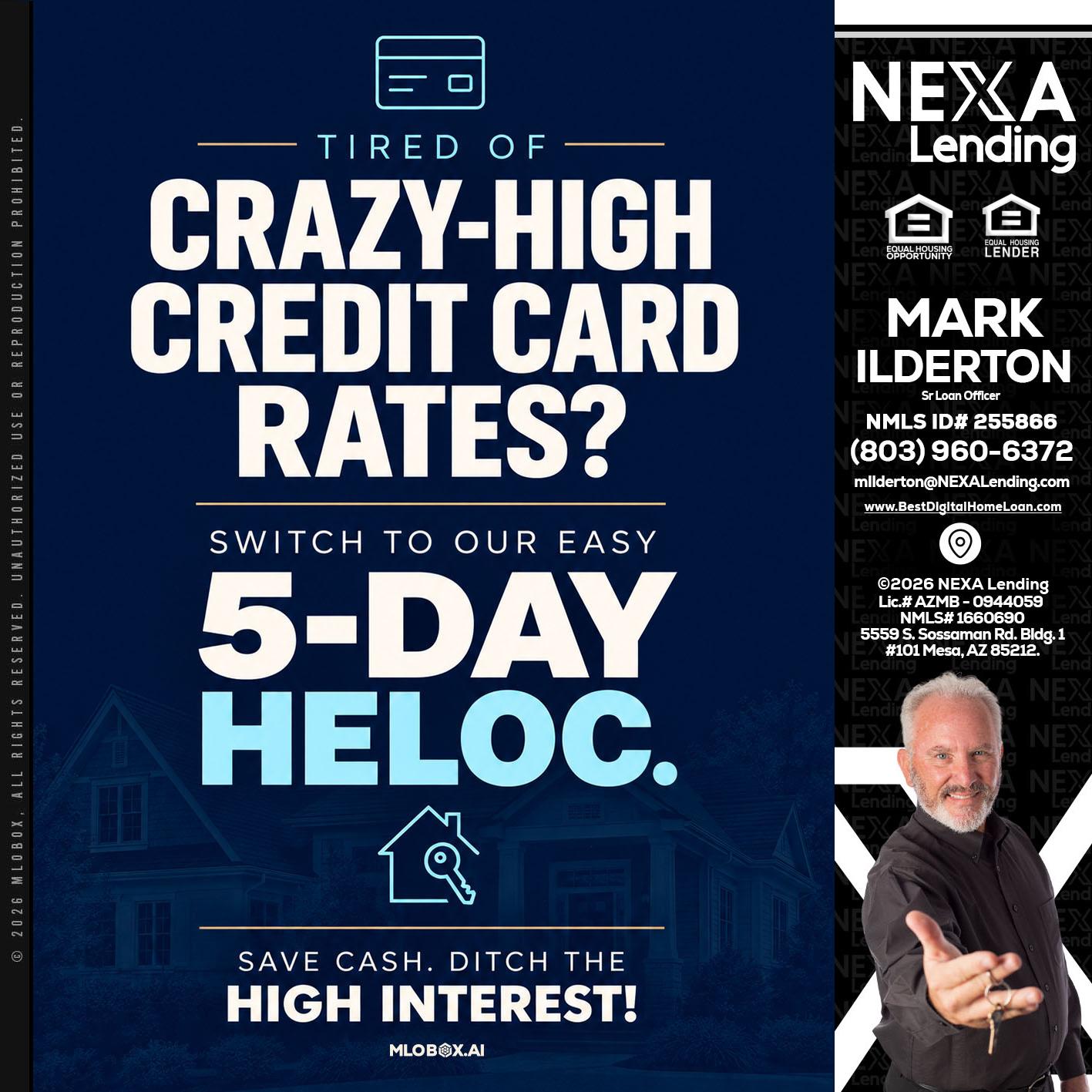 crazy high - Mark Ilderton -Sr Loan Officer