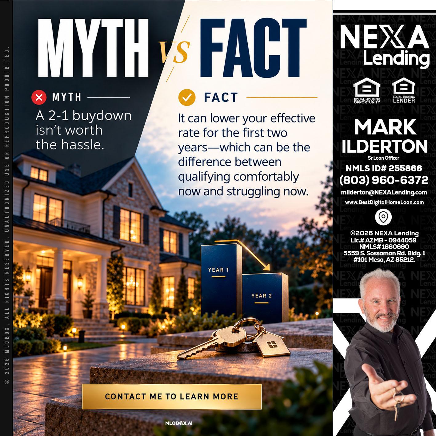 MYTH VS FACT - Mark Ilderton -Sr Loan Officer